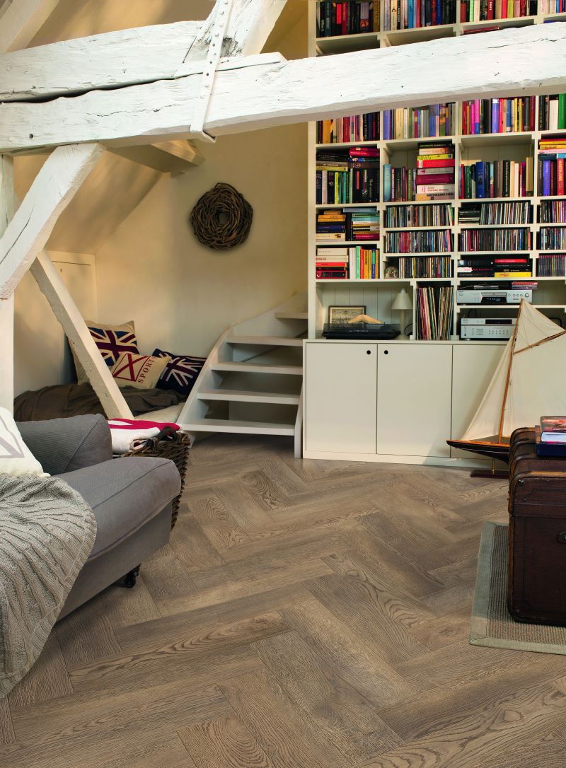 Vinilinės grindys Brown oak H