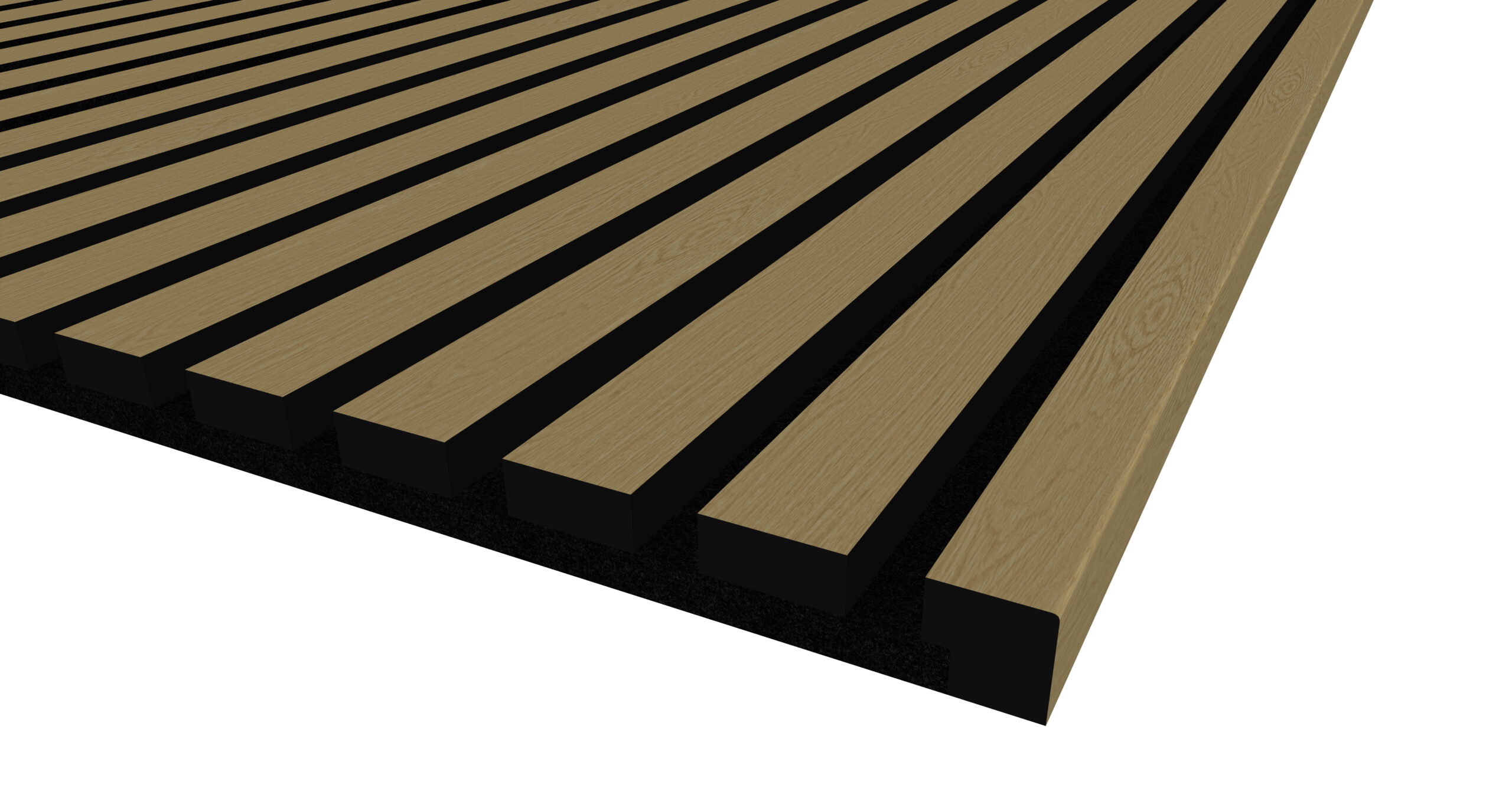 Užbaigimo profilis akustinei panelei Ąžuolas