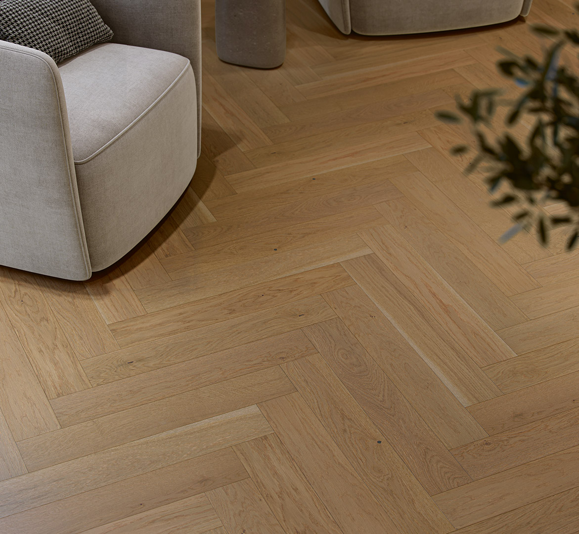 Medinės grindys eglute Parador Oak nougat 1739933