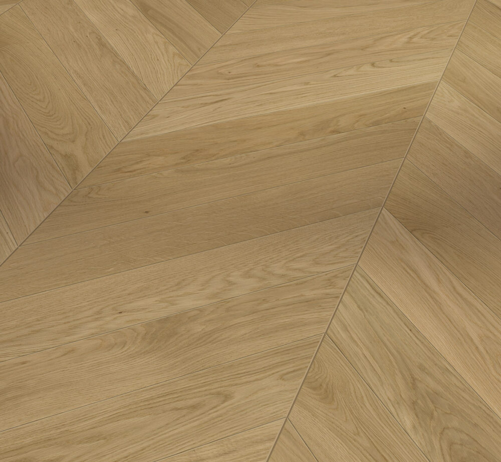 Prancūziškos eglutės medinės grindys Parador Chevron Oak Natur 1748484