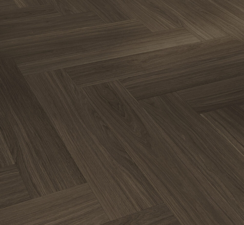 Klijuojamas vinilas herringbone Parador Oak Oxford dark brown 1748862