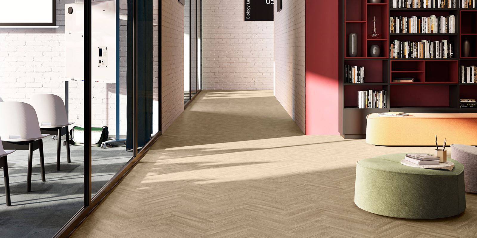 Invictus dryback New England Oak Parquet - Sand - Image 2