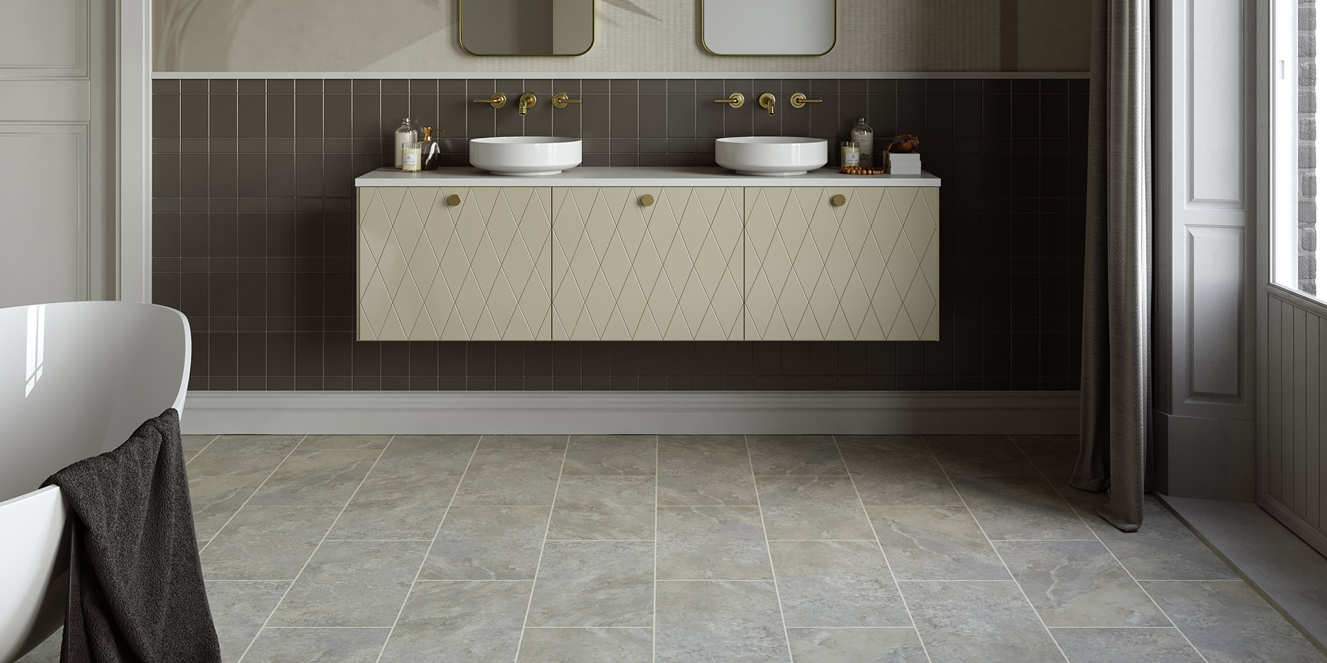 Invictus dryback York Stone - Powder