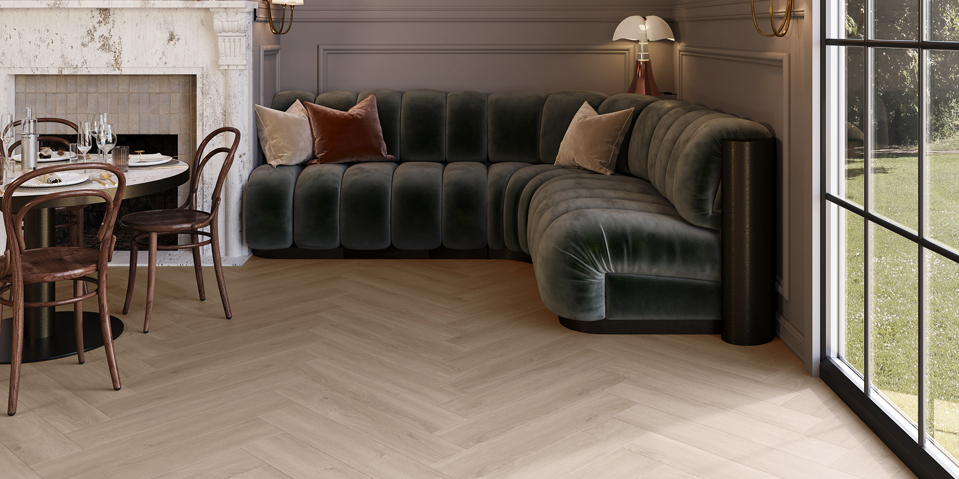 Invictus Divine Oak - Pure Herringbone